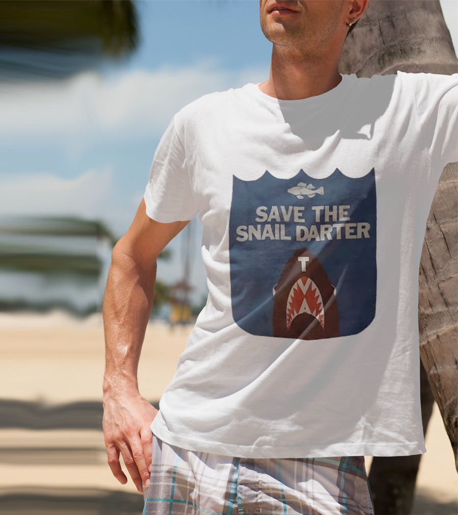 Save The Snail Darter Environmentalism Fish Conservation T-Shirt
