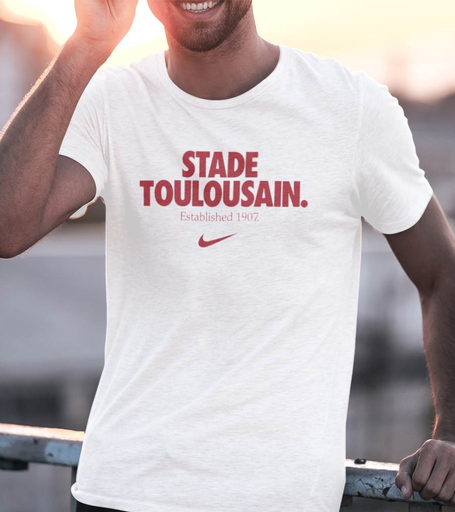 Stade Toulousain Established 1907 Nike Rugby T-Shirt