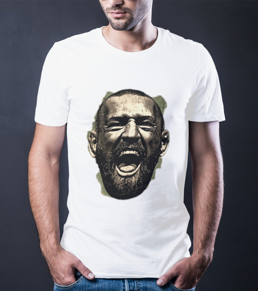 UFC The Notorious Conor McGregor Takeover Swag Head 2 Sided T-Shirt