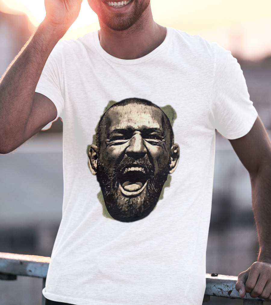 UFC The Notorious Conor McGregor Takeover Swag Head 2 Sided T-Shirt