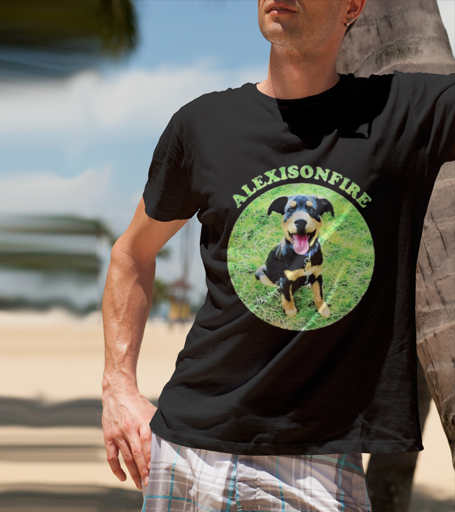 Alexisonfire Pupper Dog On Grass T-Shirt