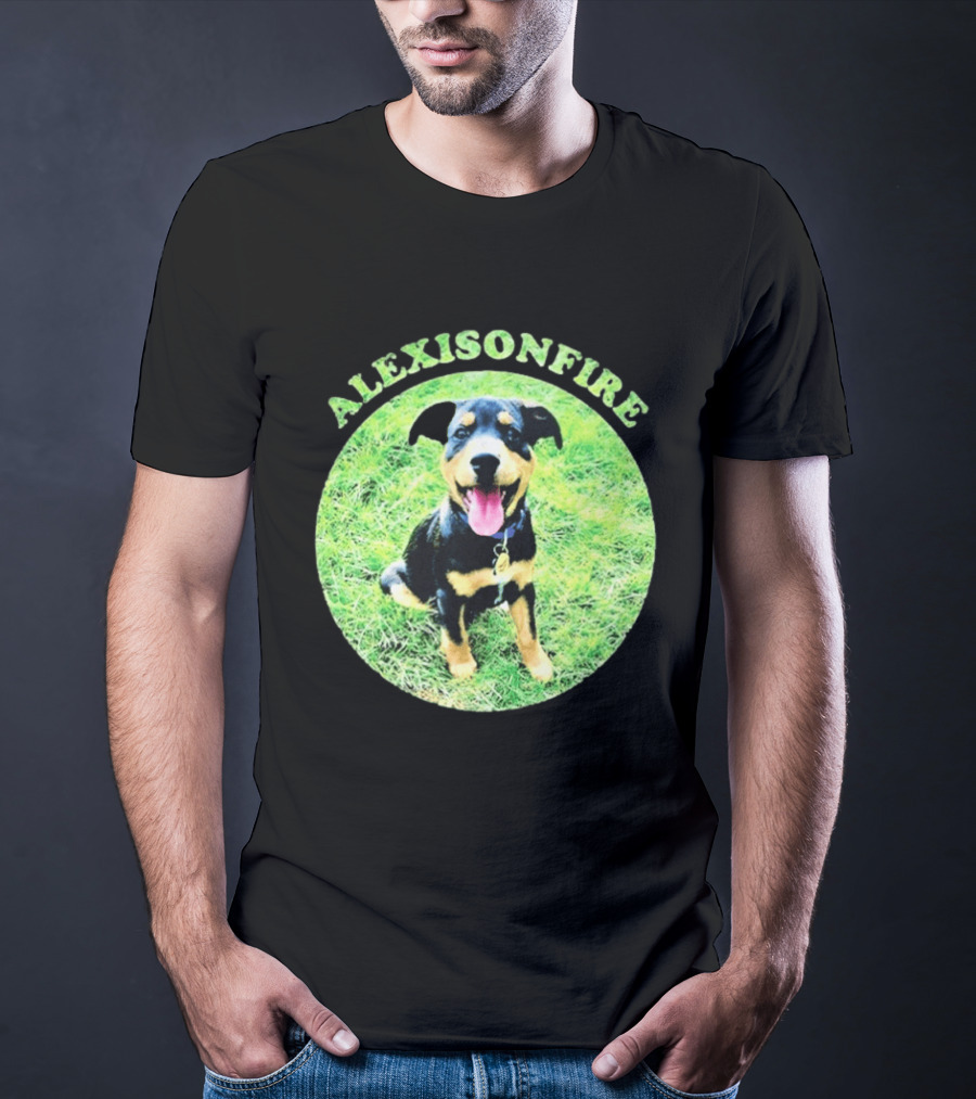 Alexisonfire Pupper Dog On Grass T-Shirt