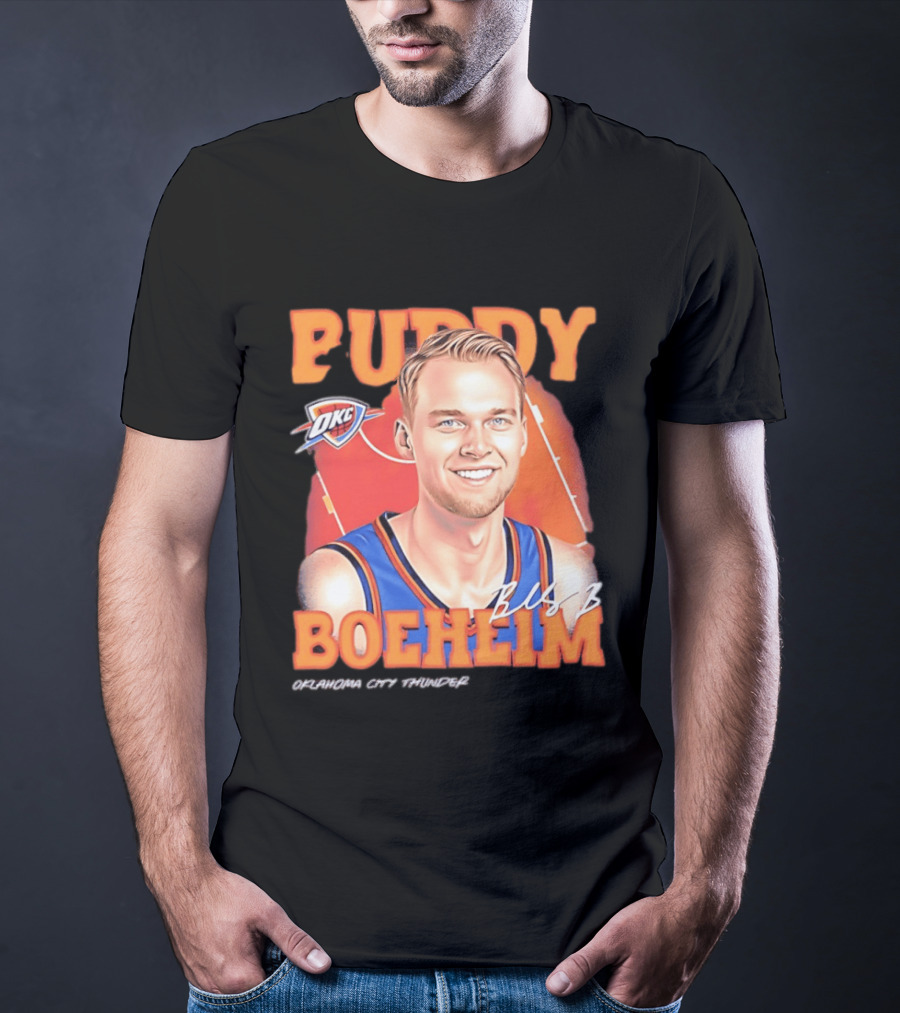 Buddy Boeheim Oklahoma City Thunder OKC Basketball BCS B Airbrush T-Shirt