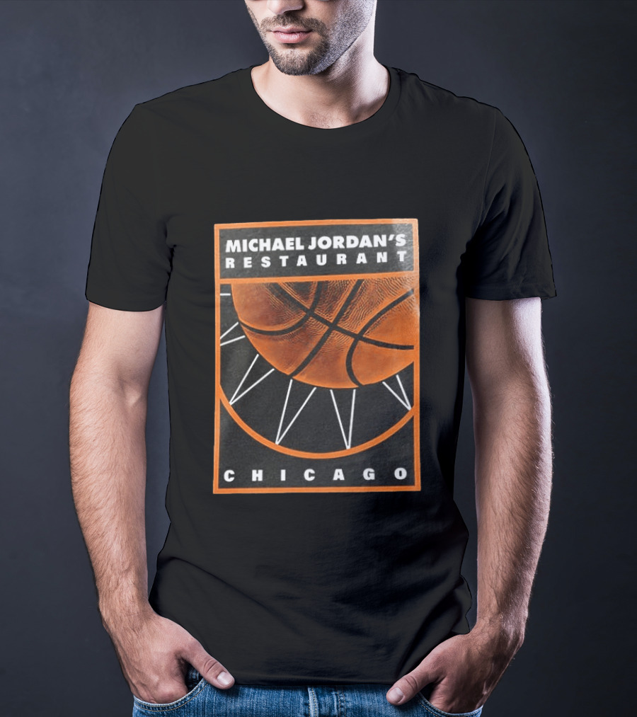 Michael Jordan's Restaurant Chicago Basketball 500 North La Salle Street Illinois T-Shirt