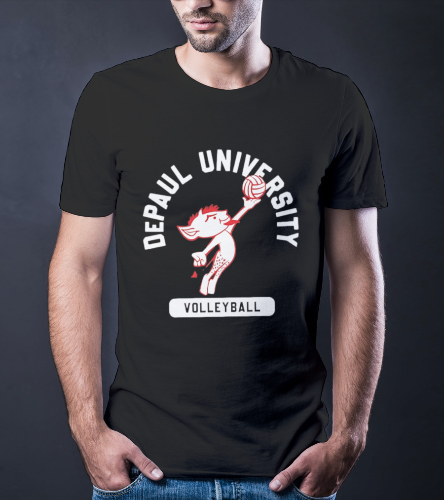 DePaul University Blue Demons Volleyball Billy T-Shirt