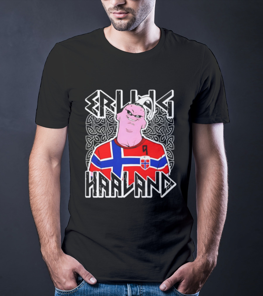 Erling Haaland Majin Buu Norway National Team T-Shirt