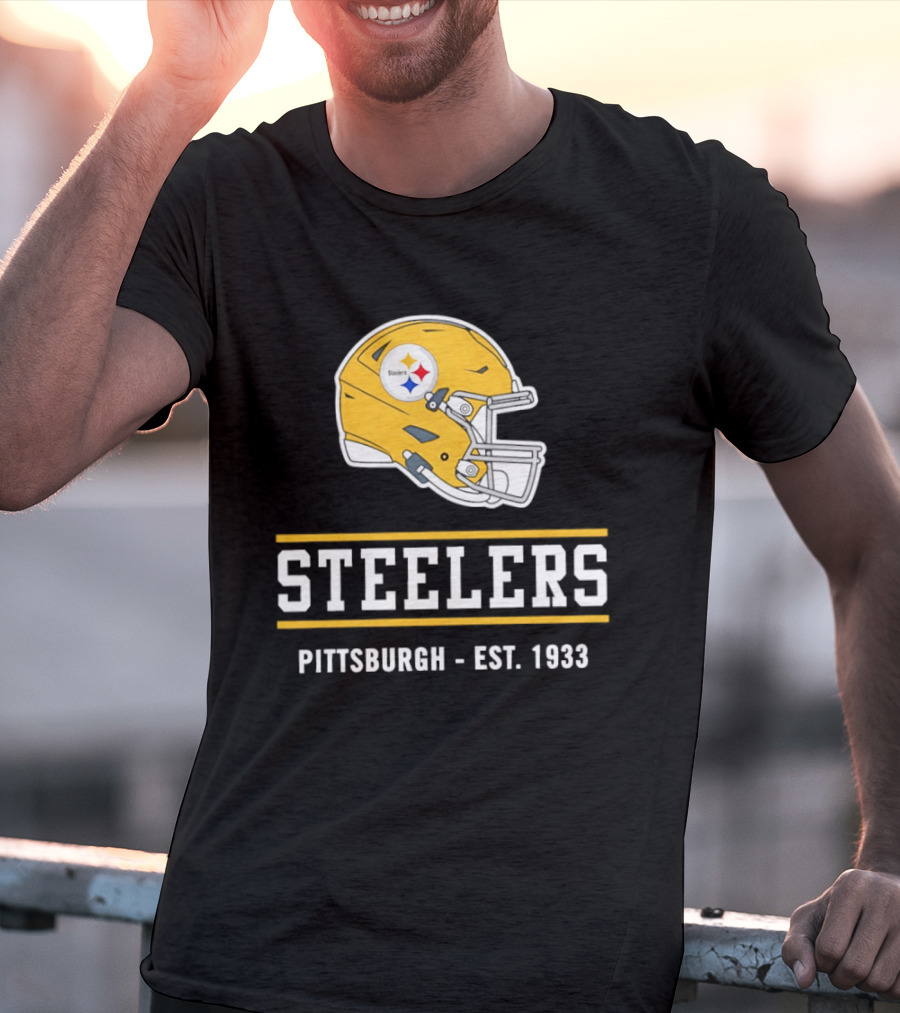 Pittsburgh Steelers Helmet Est 1933 T-Shirt