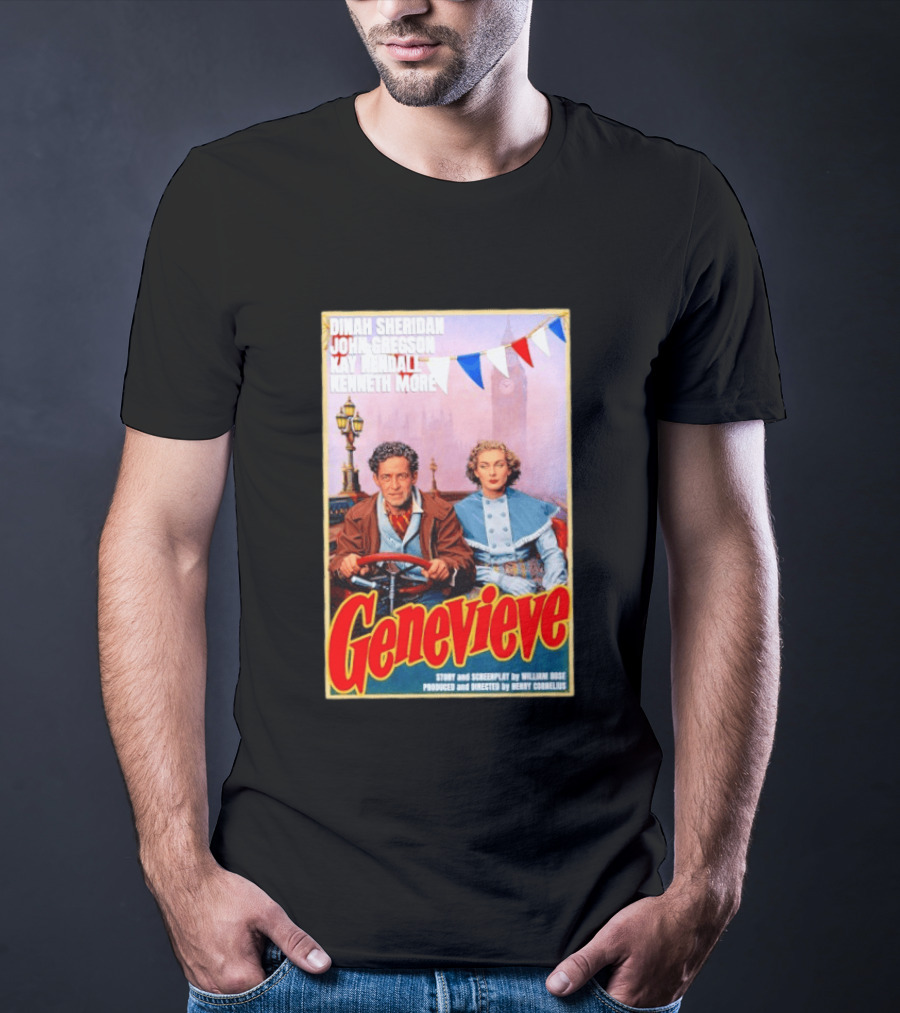 Dinah Sheridan John Gregson Kay Kendall Kenneth More Genevieve Movie T-Shirt
