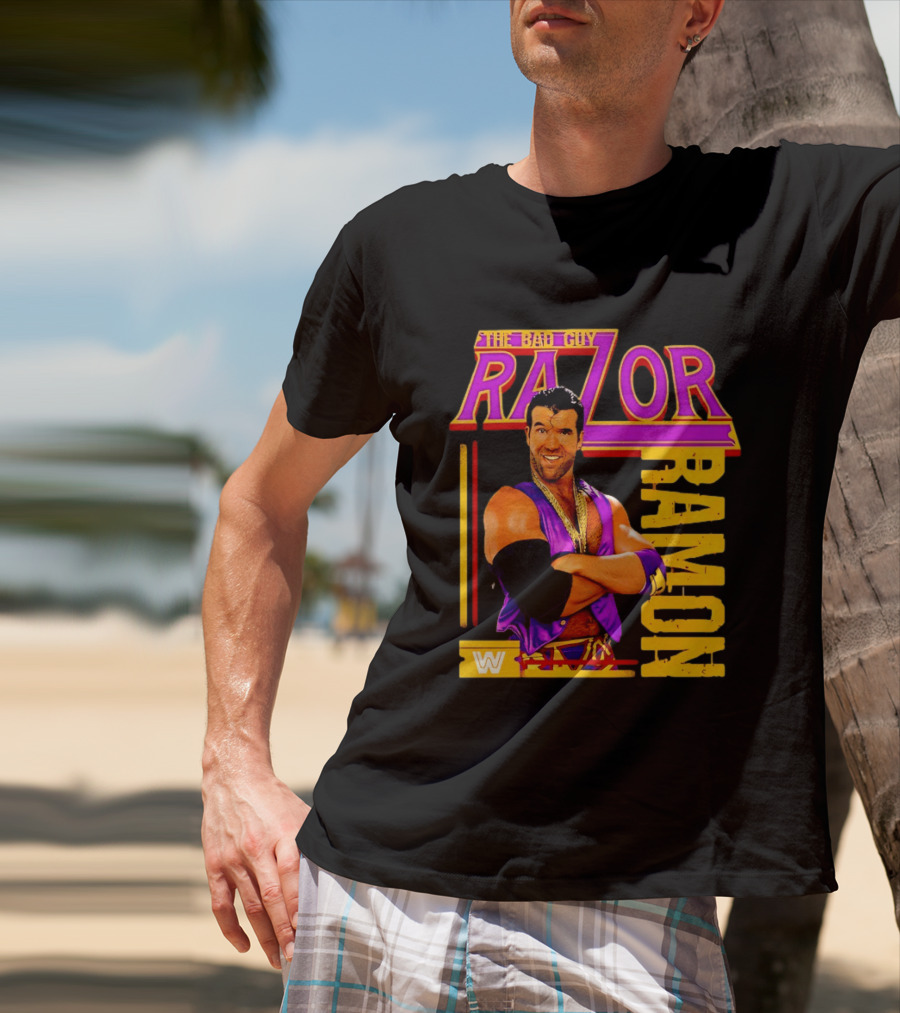 Razor Ramon The Bad Guy WWE Wrestling Superstar T-Shirt