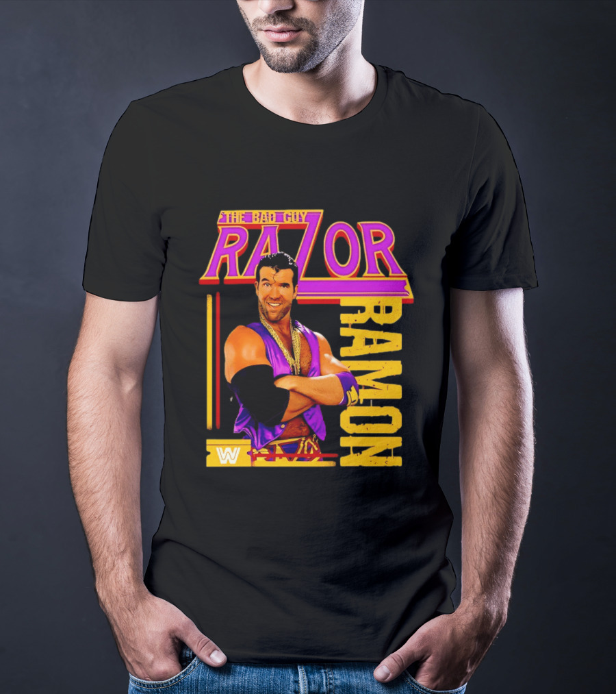 Razor Ramon The Bad Guy WWE Wrestling Superstar T-Shirt