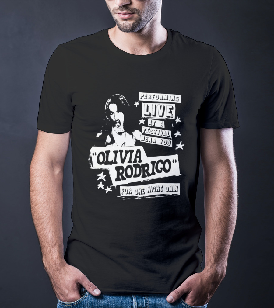 Olivia Rodrigo Live Performance For The Next Day Festival T-Shirt