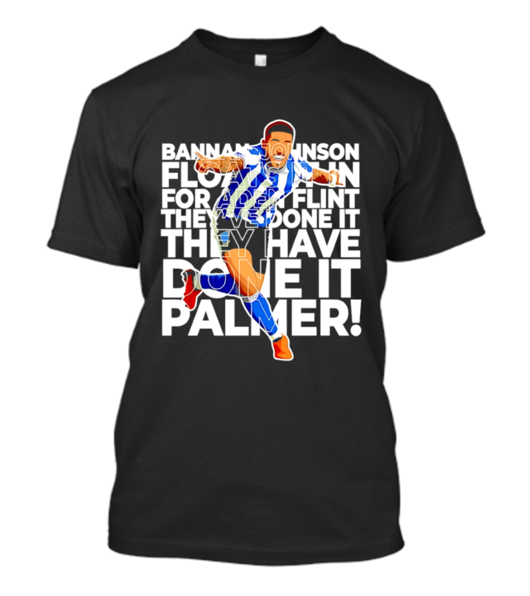 Bannan Johnson Flint Palmer Sheffield Wednesday Victory Celebration T-Shirt