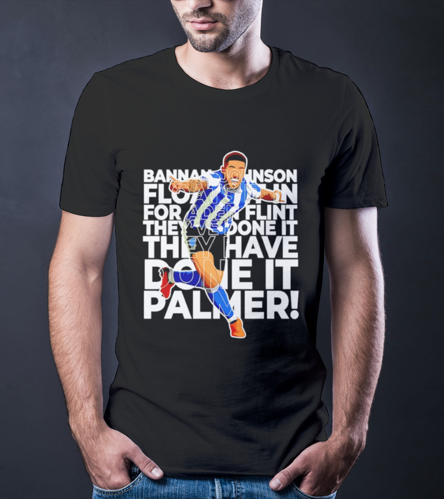 Bannan Johnson Flint Palmer Sheffield Wednesday Victory Celebration T-Shirt