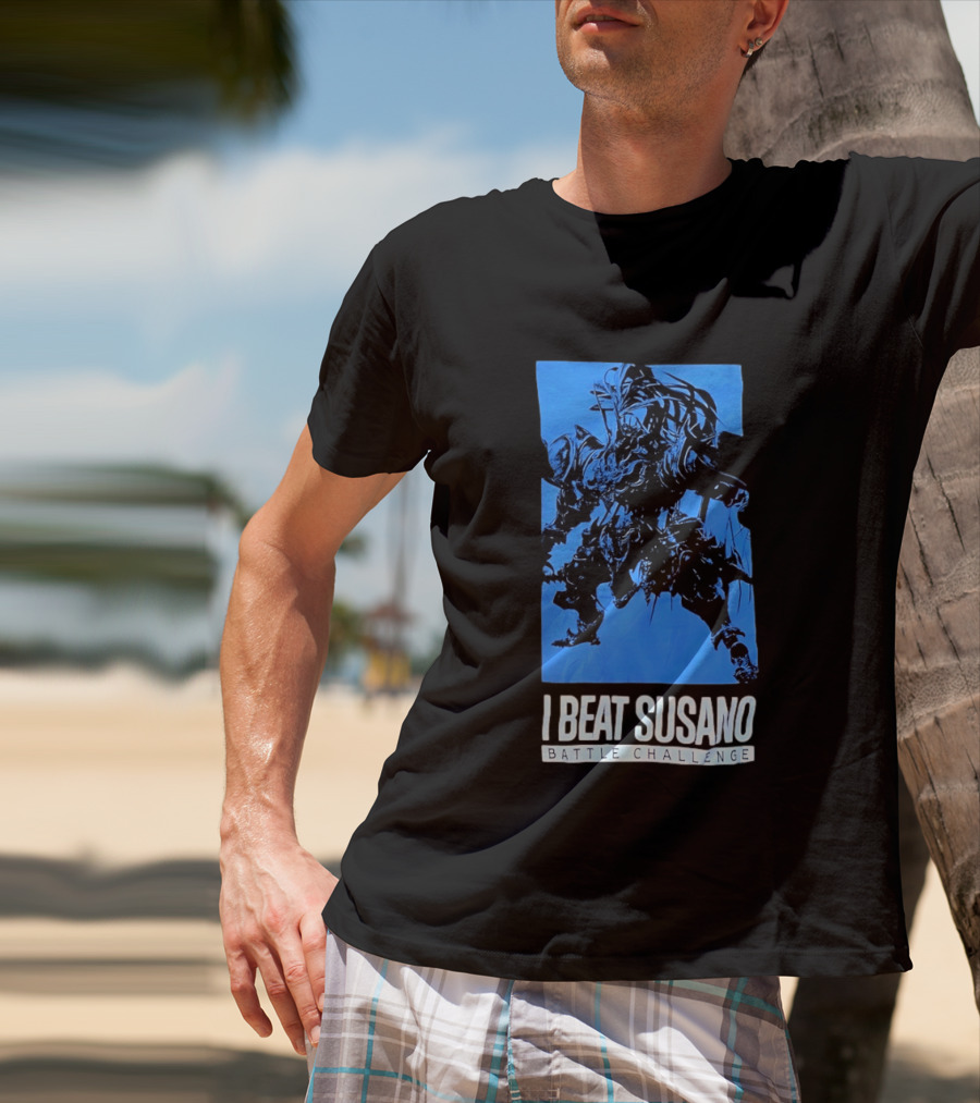 I Beat Susano Battle Challenge Final Fantasy XIV Victory T-Shirt