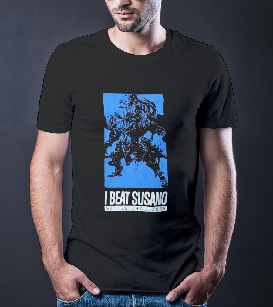 I Beat Susano Battle Challenge Final Fantasy XIV Victory T-Shirt