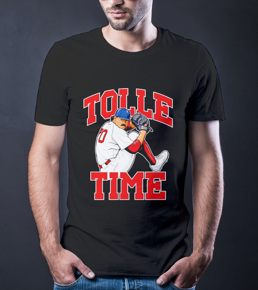 Tolle Time Payton Tolle Boston Red Sox Pitching Baseball T-Shirt