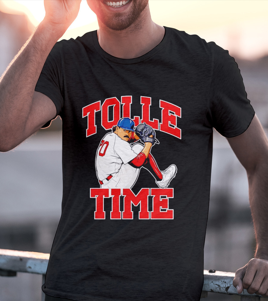 Tolle Time Payton Tolle Boston Red Sox Pitching Baseball T-Shirt