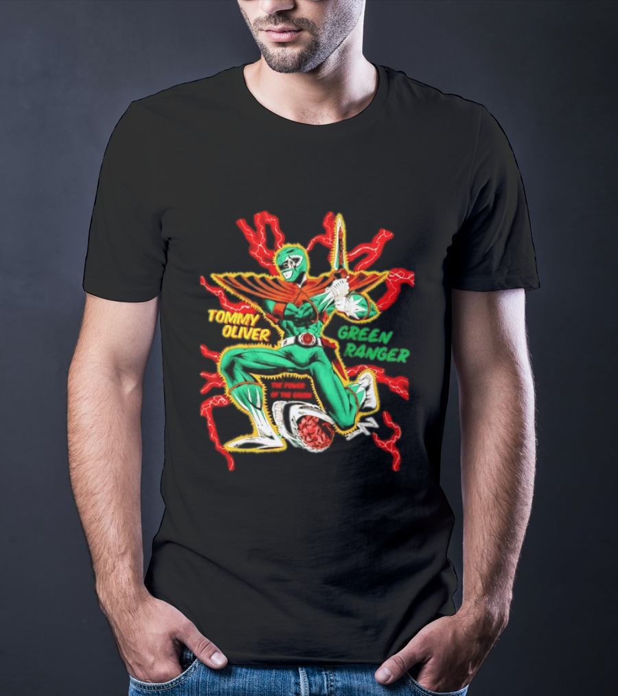 Tommy Oliver Green Ranger The Power Of The Green T-Shirt