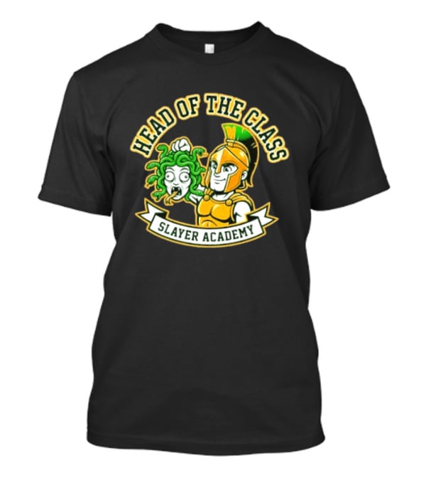Head Of The Class Slayer Academy Spartan Medusa T-Shirt