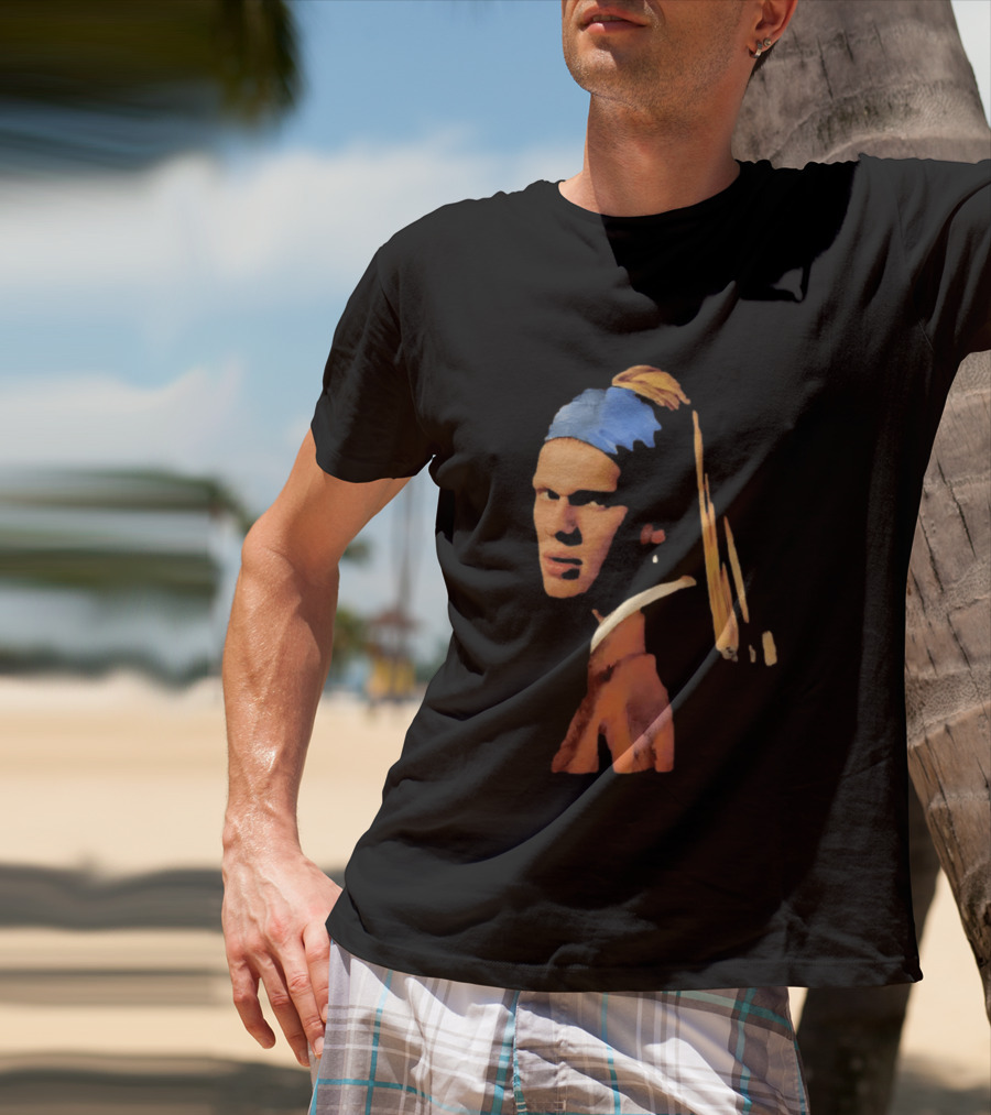 Norway Erling Haaland Girl With A Pearl Earring Meme T-Shirt