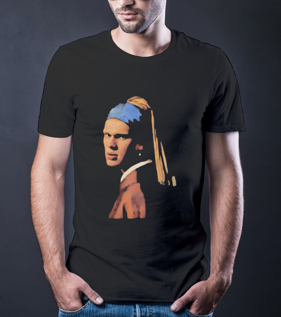 Norway Erling Haaland Girl With A Pearl Earring Meme T-Shirt