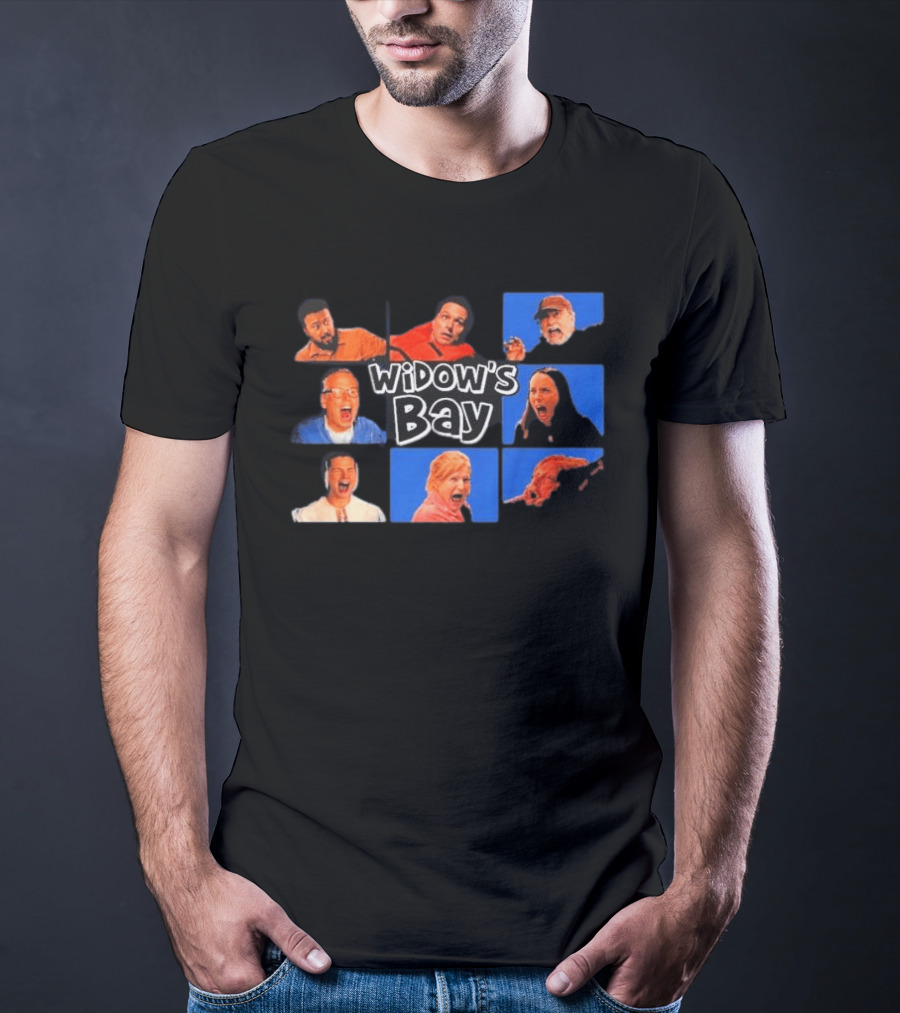 Widow's Bay Collage With Diverse Expressions T-Shirt