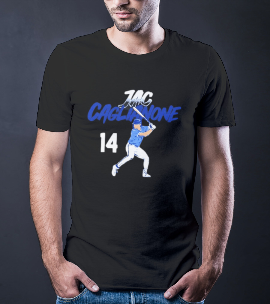 Jac Caglianone 14 Royals Baseball Player T-Shirt