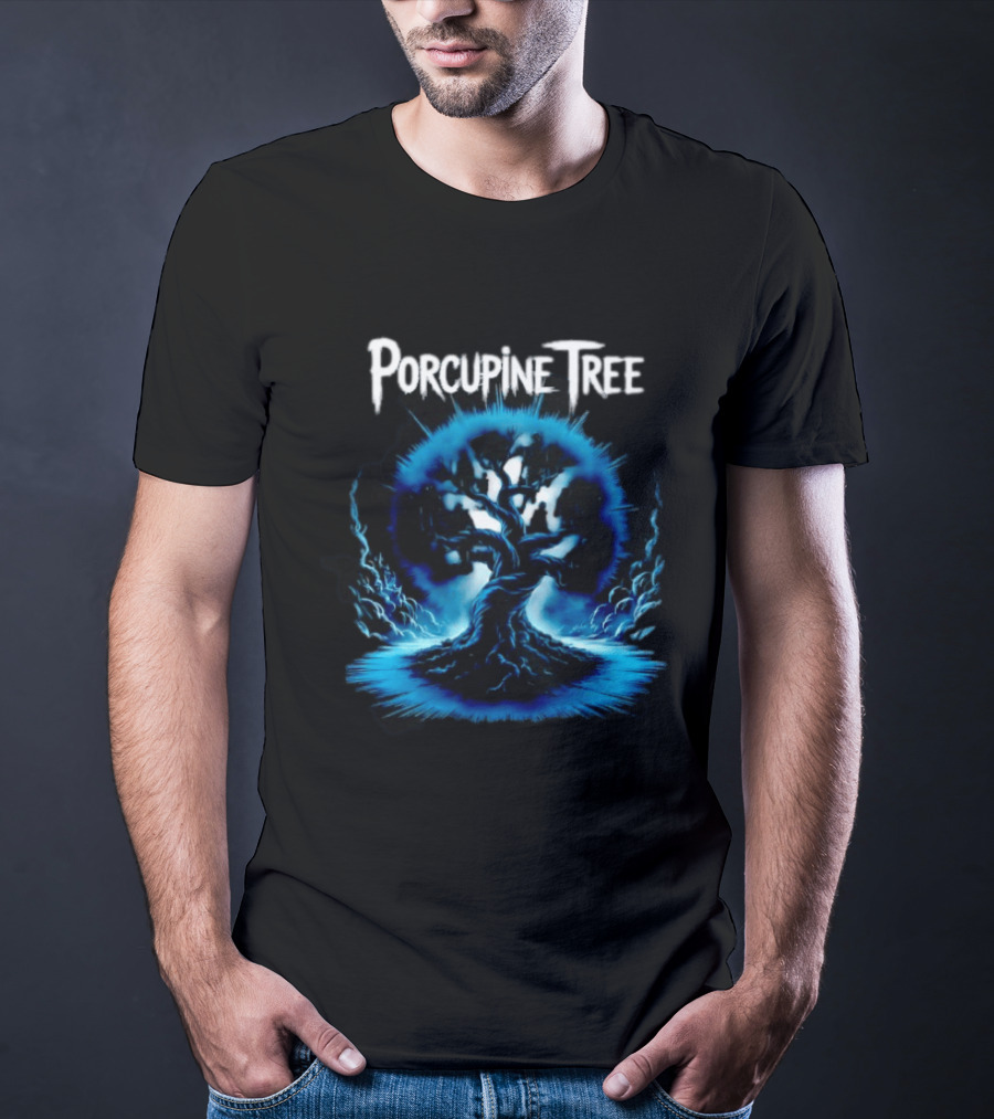 Porcupine Tree Psychedelic Evil Tree T-Shirt