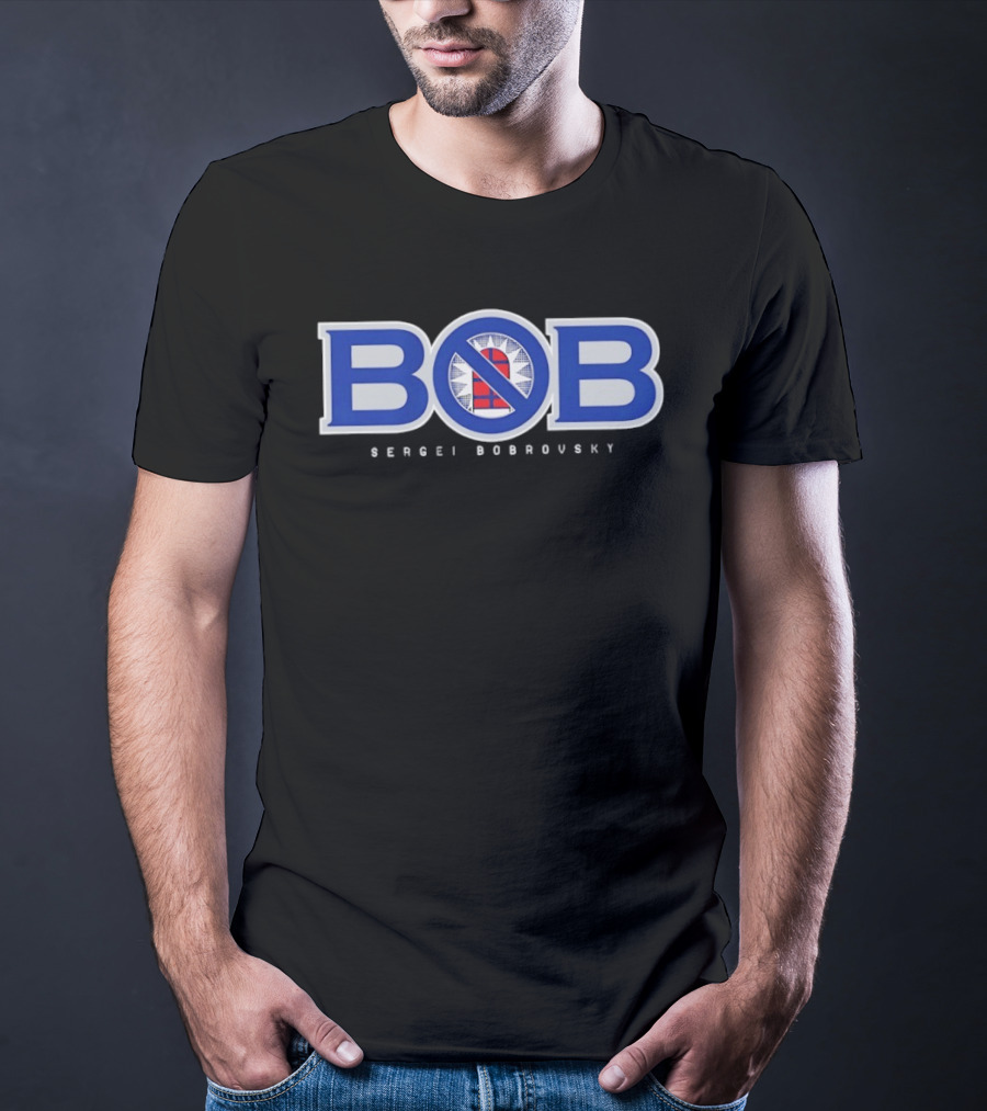 Sergei Bobrovsky BOB Toronto Maple Leafs Hockey Goalie Net T-Shirt
