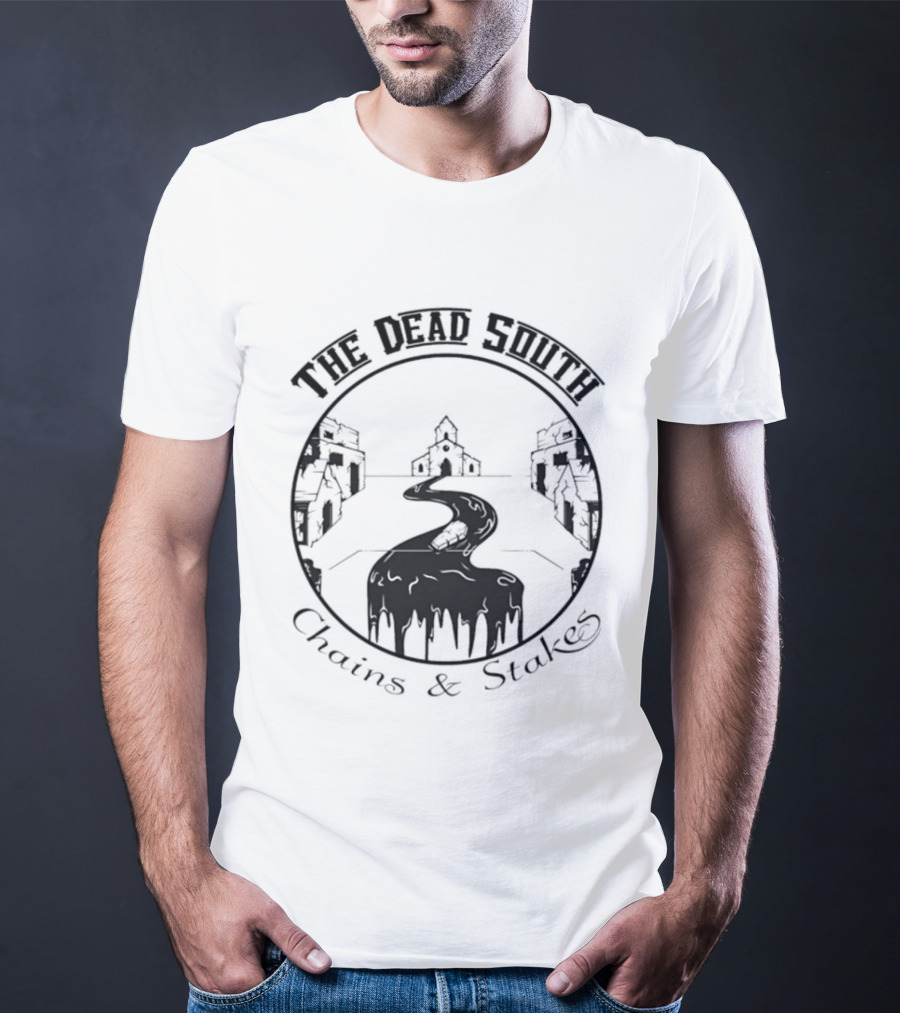 The Dead South Chains And Stakes Church Road Gothic T-Shirt