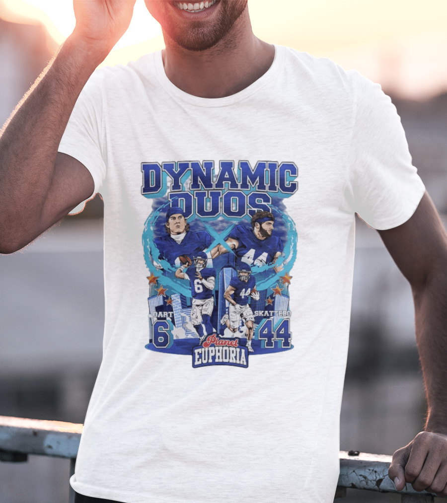 Dynamic Duos Dart 6 Skattebo 44 Planet Euphoria Skyline T-Shirt
