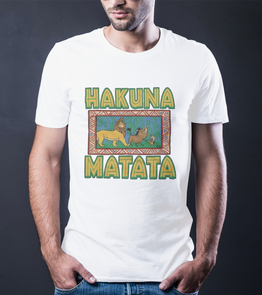 The Lion King Hakuna Matata Simba Timon Pumbaa Disney T-Shirt