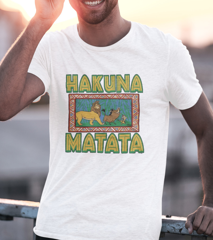 The Lion King Hakuna Matata Simba Timon Pumbaa Disney T-Shirt