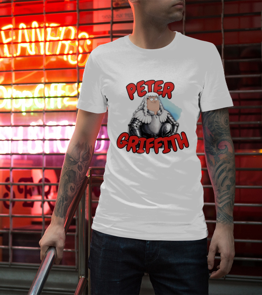Peter Griffith Peter Griffin Berserk Balmung Griffith T-Shirt