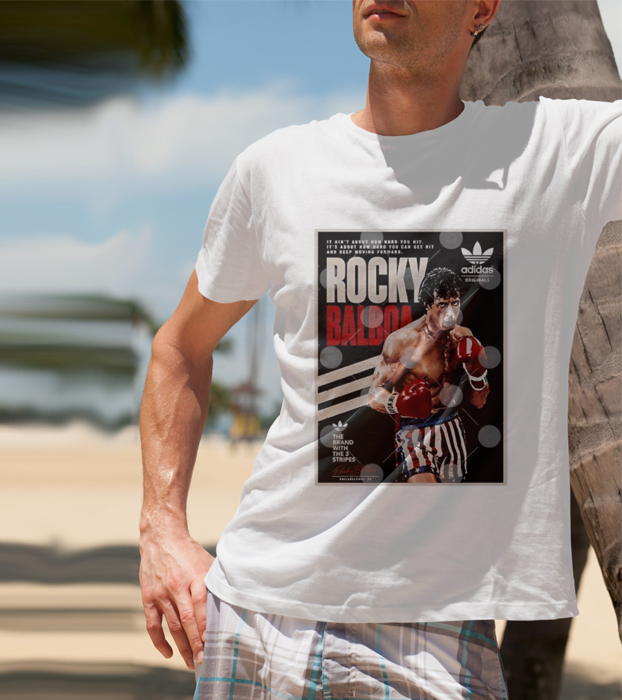 Rocky Balboa Adidas Originals Philadelphia Boxing Legend T-Shirt