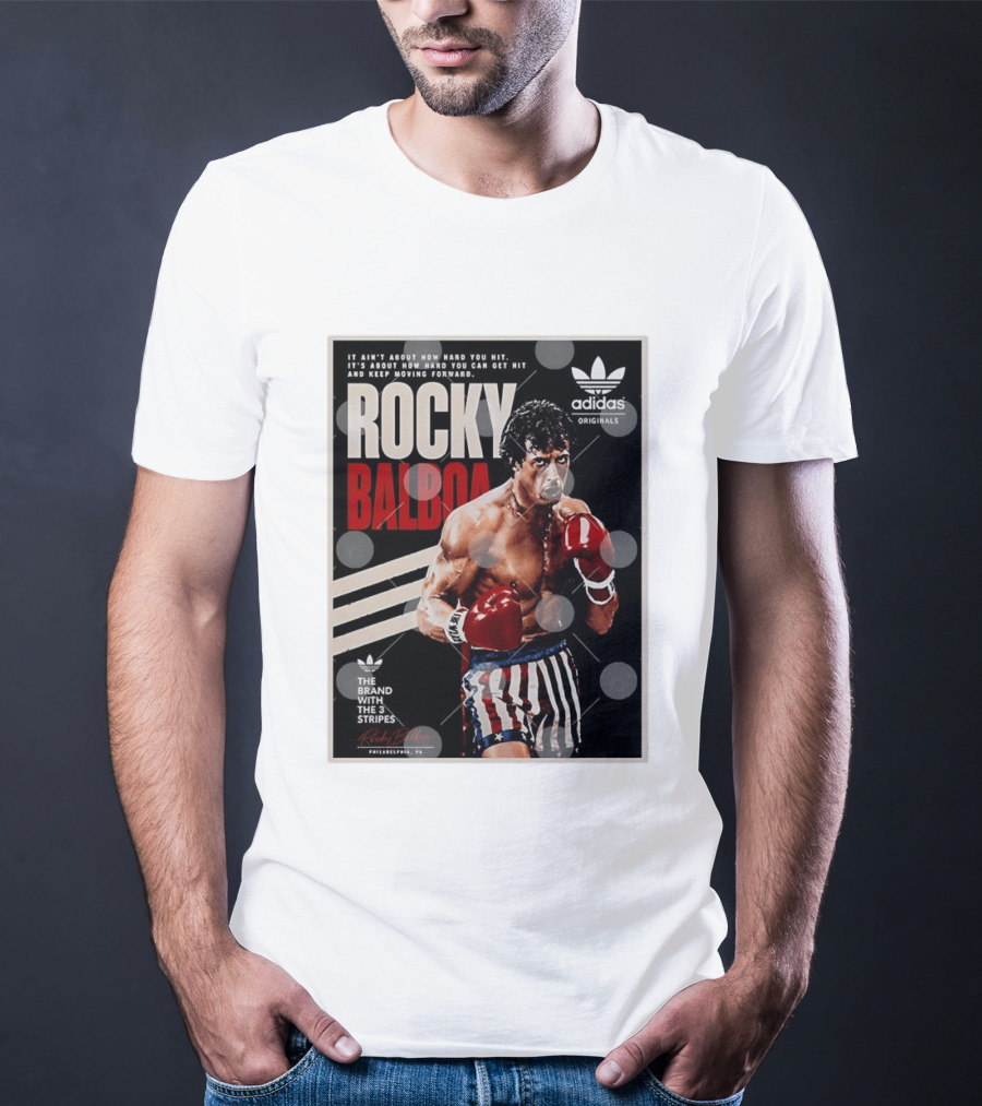 Rocky Balboa Adidas Originals Philadelphia Boxing Legend T-Shirt