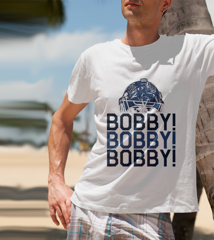 Sergei Bobrovsky Bobby Chant Helmet Ice Hockey T-Shirt