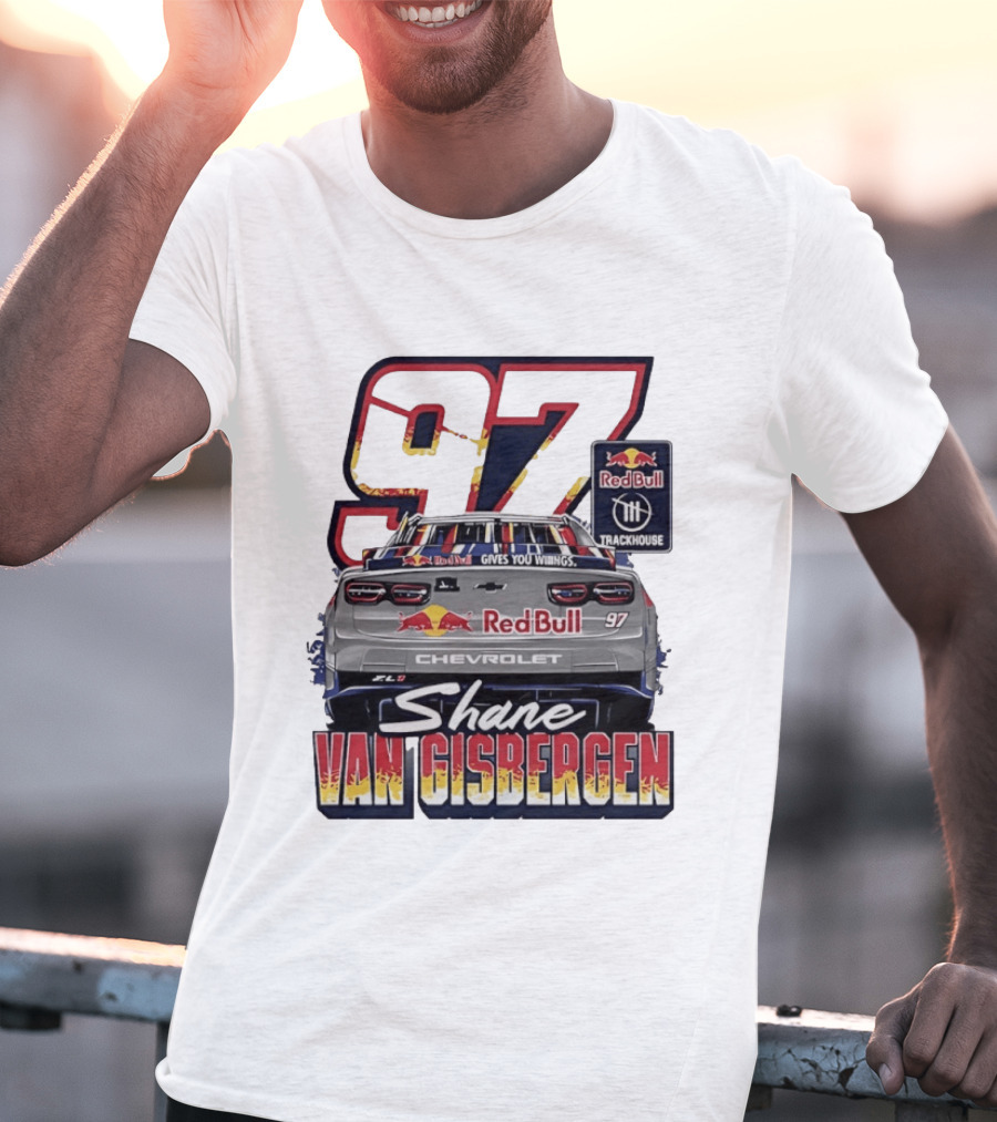Shane Van Gisbergen 97 Red Bull Trackhouse Chevrolet Racing Team T-Shirt