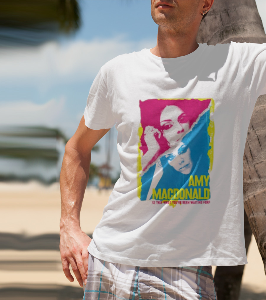 Amy Macdonald Is This What You've Been Waiting For Vintage Style Image T-Shirt