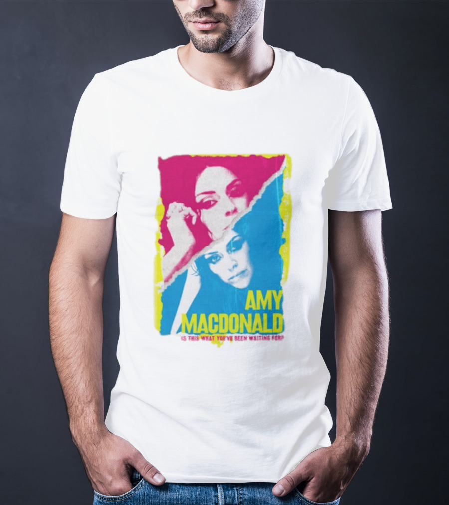Amy Macdonald Is This What You've Been Waiting For Vintage Style Image T-Shirt