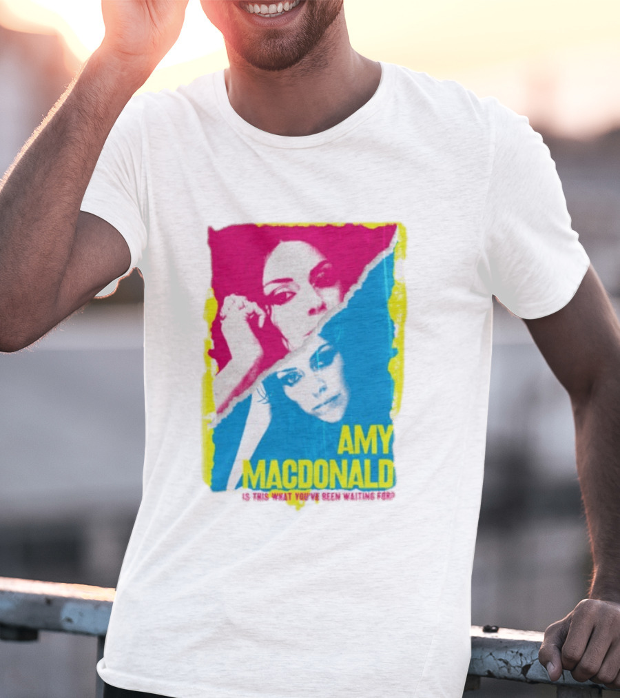 Amy Macdonald Is This What You've Been Waiting For Vintage Style Image T-Shirt