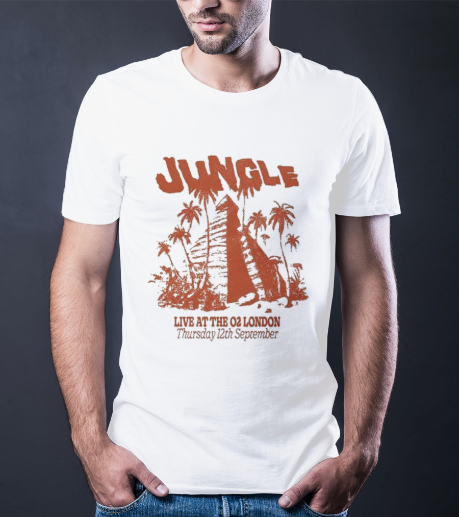Jungle Live At The 02 London Thursday 16th September T-Shirt