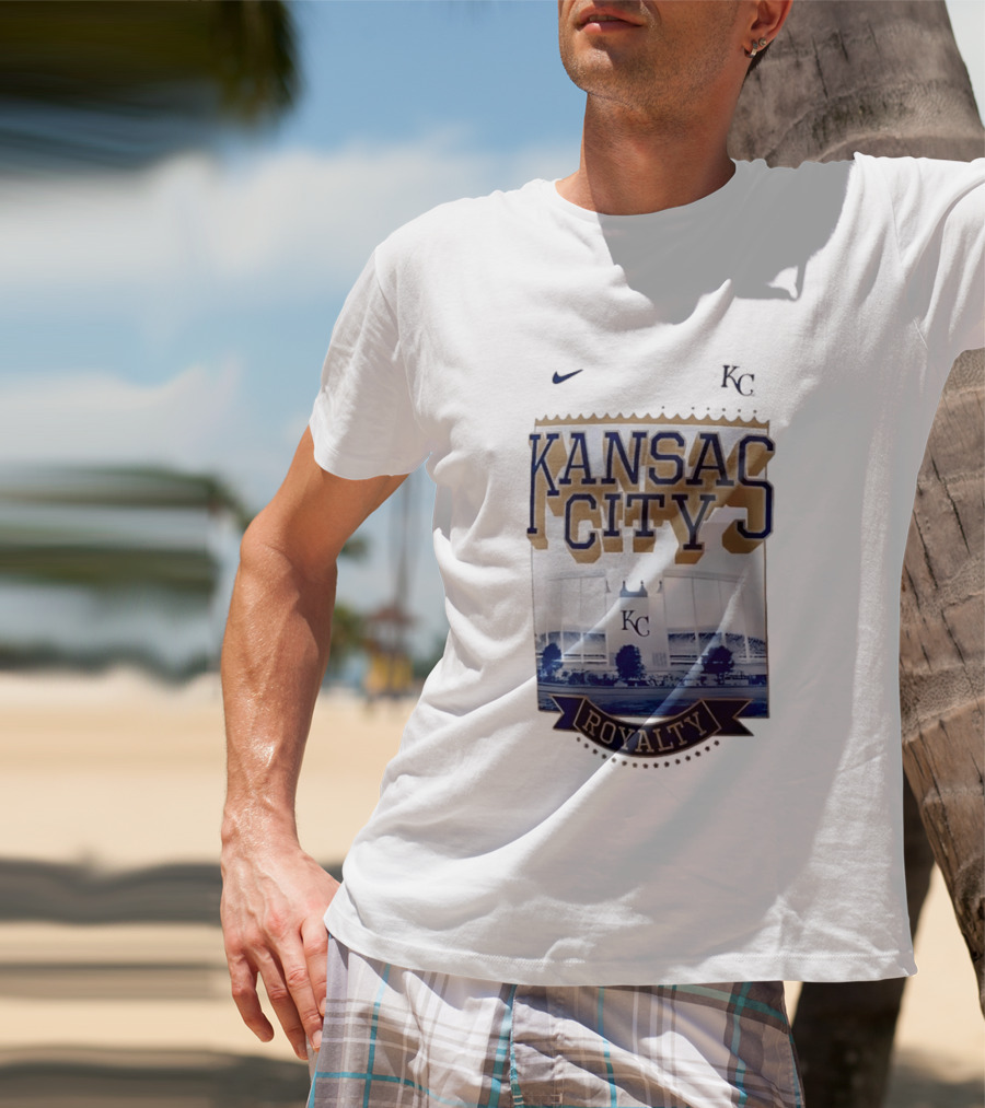Kansas City Royals Stadium Royalty KC Nike T-Shirt