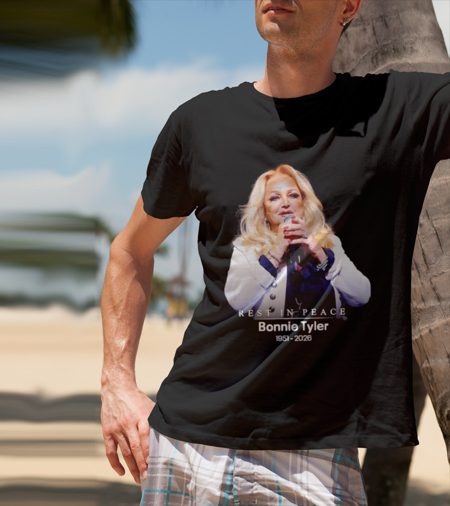 Rest In Peace Bonnie Tyler 1951 2026 T-Shirt