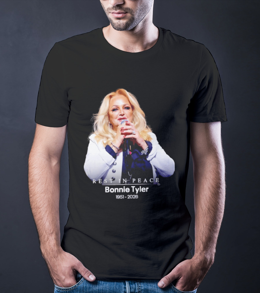 Rest In Peace Bonnie Tyler 1951 2026 T-Shirt