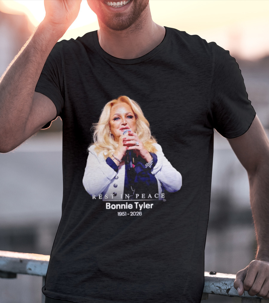 Rest In Peace Bonnie Tyler 1951 2026 T-Shirt