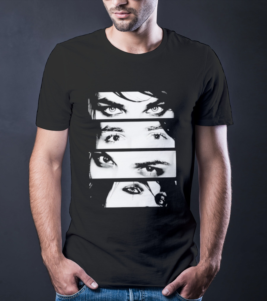 Gerard Way Eyes My Chemical Romance Emo Band Fan T-Shirt