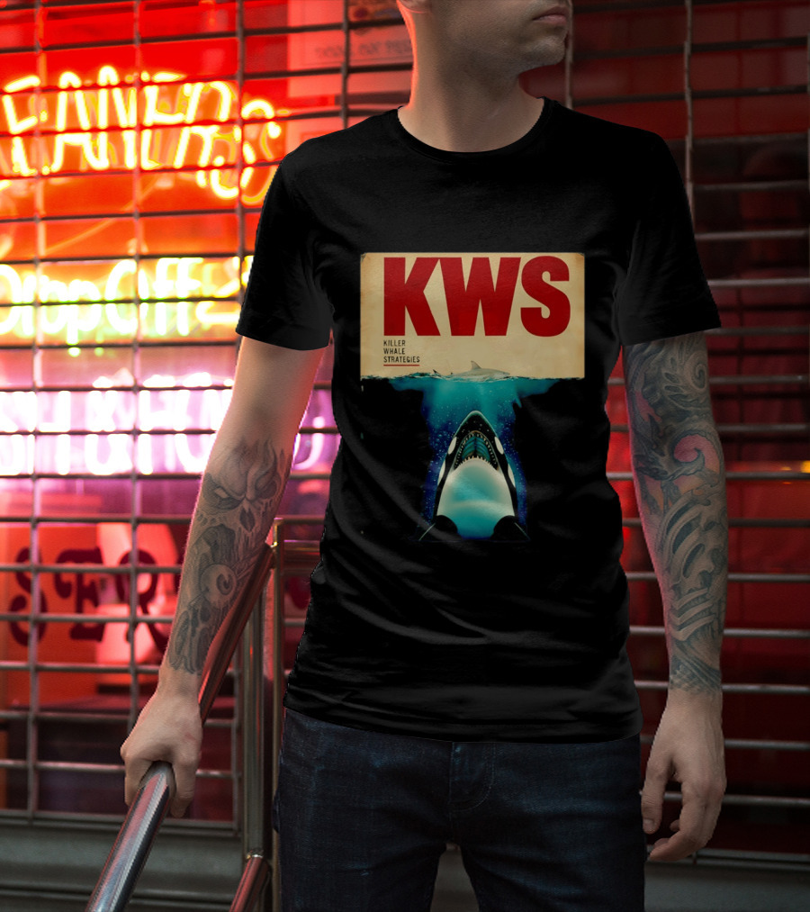 KWS Killer Whale Strategies Orca Shark Ocean T-Shirt