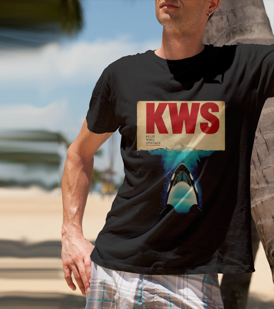 KWS Killer Whale Strategies Orca Shark Ocean T-Shirt