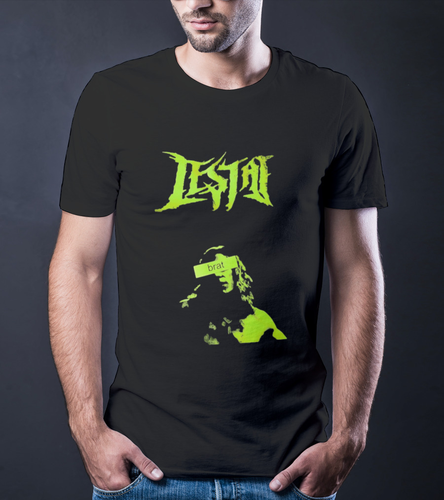 Lestat Brat Neon Green Interview With The Vampire Gothic T-Shirt